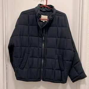Thread & Supply Black Quilted Jacket
